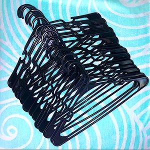 Set (#2) of 20 Black Tank Top Cami Women’s Hangers